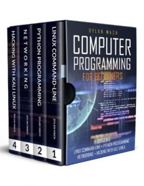 Product picture COMPUTER PROGRAMMING FOR BEGINNERS: 4 Books in 1. LINUX COMM